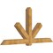 Ekena Millwork Kennewick Rough Sawn Timber Gable Bracket, Western Red Cedar, 96"W x 48"H x 6"D x 6"F, 12/12 Pitch GBW096X48X0606KEN00RWR - alternate 4